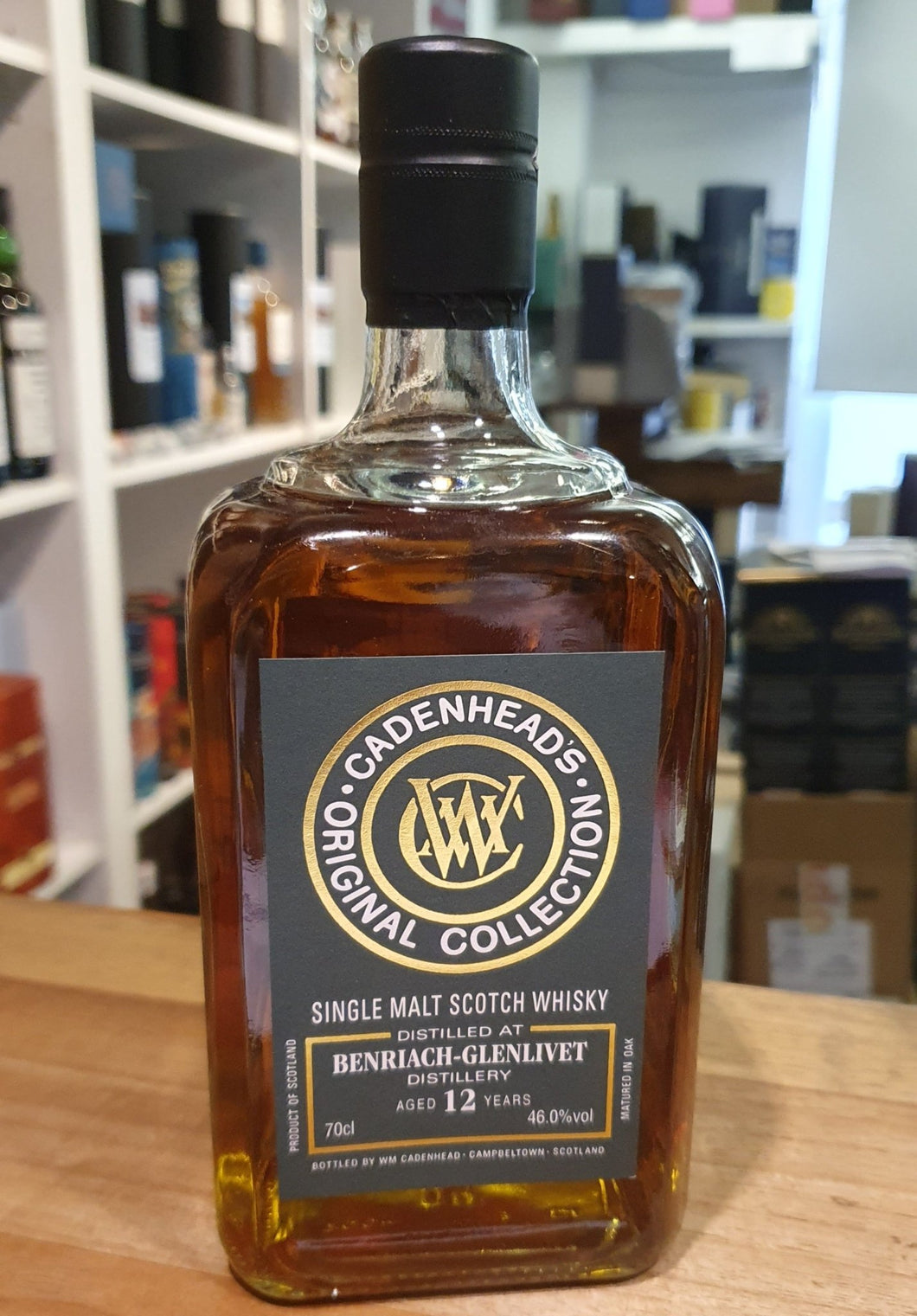 Benriach 12y Cadenhead's 0,7l 46 %vol. 2025 Whisky