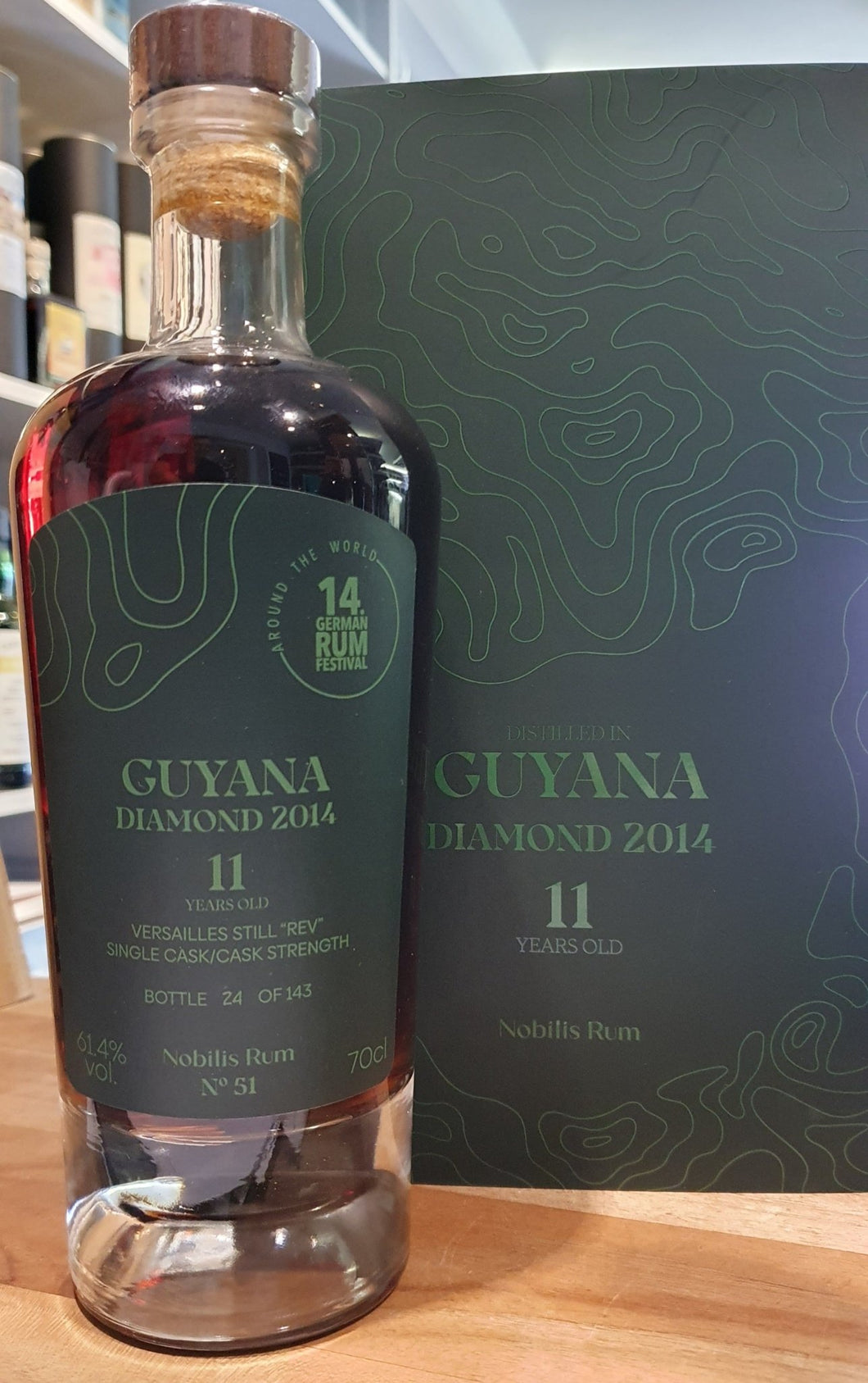 Nobilis Guyana Diamond 2014 2025 REV 11y GRF 0,7l 51 61,4%vol. single cask rum