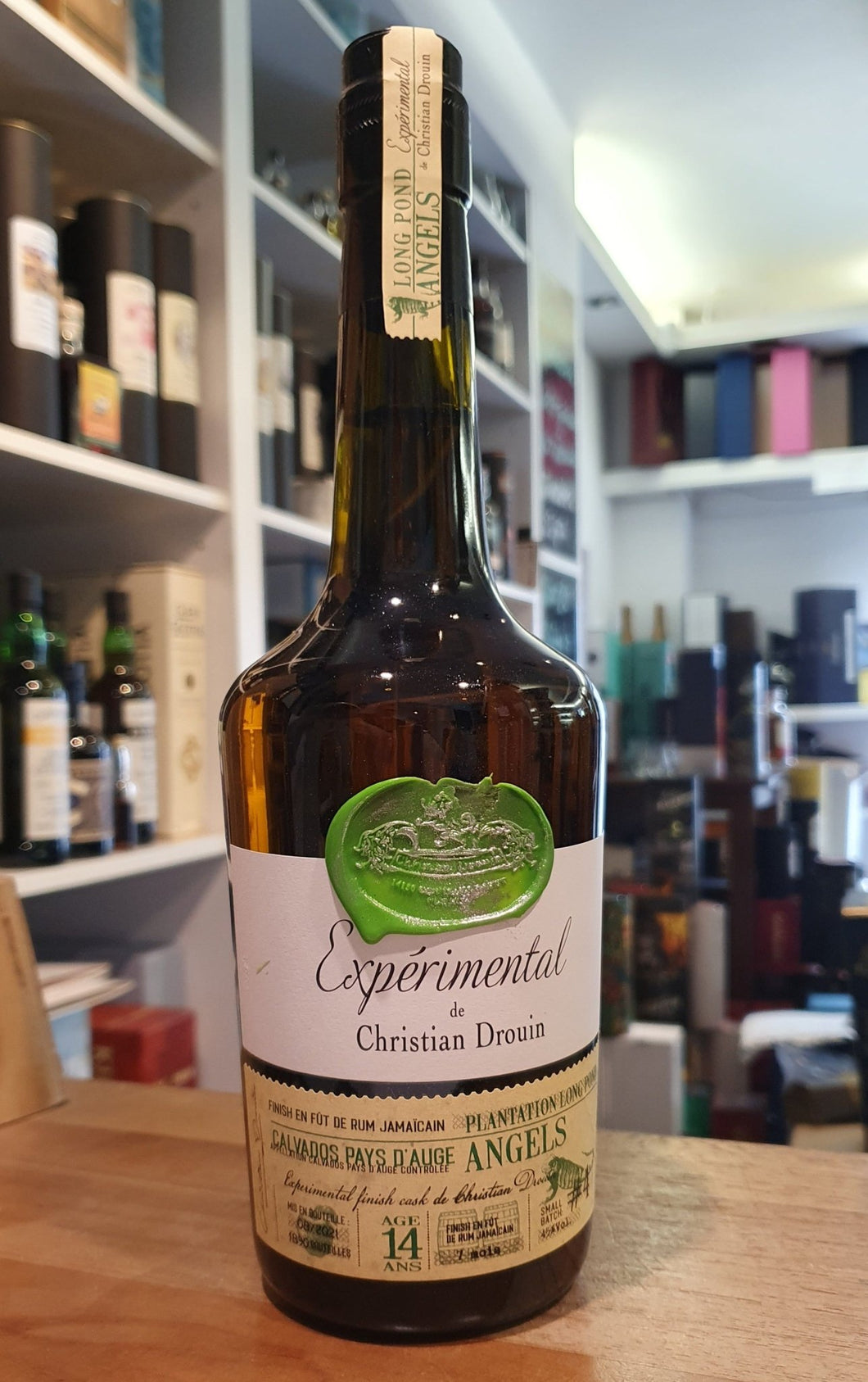 Christian Drouin 14y Long Pond cask Angels Calvados Experimental 0,7l 45% vol.4