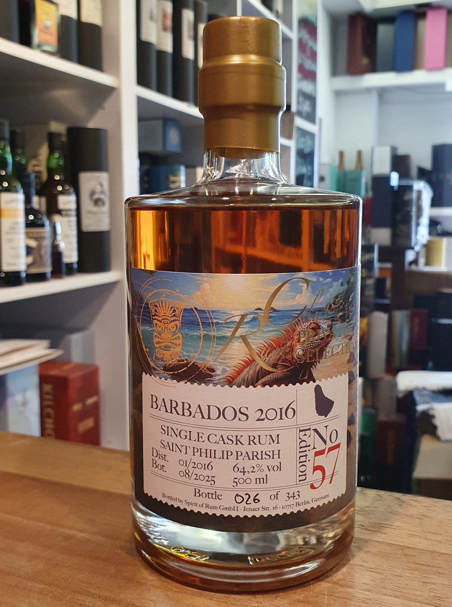 Rumclub Ed.57 Foursquare Barbados Saint Philip parish 2016 64,2% vol. 0,5l Single cask Rum club