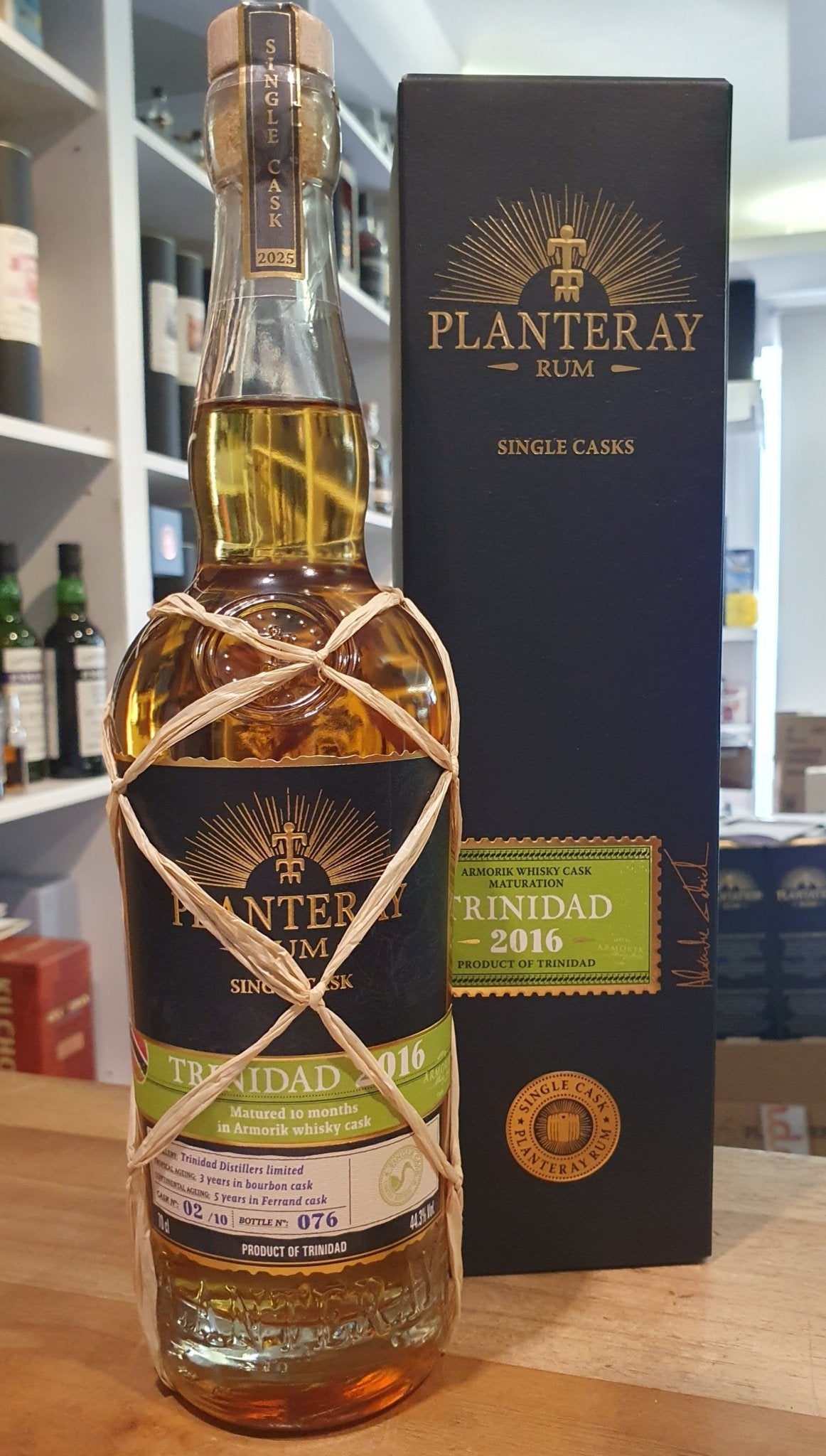 Planteray Trinidad TDL 2016 2025 Armorik Cask 0,7l 44,3 % vol. single cask Rum Plantation frd