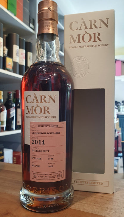 Glenburgie 2014 2023 8y Sherry Butts cask Carn Mor 47,5%vol. 0,7l Strictly Limited Whisky