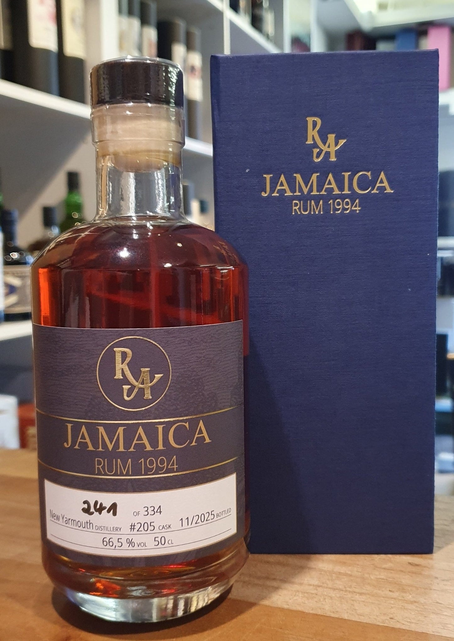 RA New Yarmouth 1994 JNY 205 0,5l 66,5% vol. Jamaica Artisanal Rum