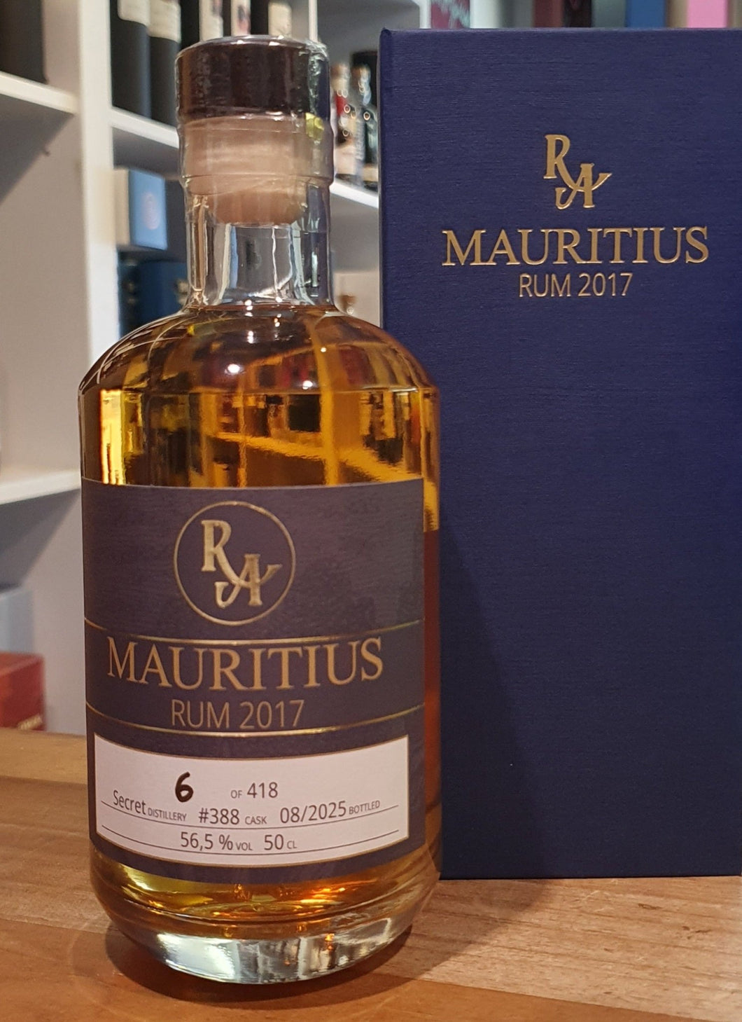 RA Mauritius 2017 2025 0,5l 56,5% vol. single cask Rum 388 Artesanal