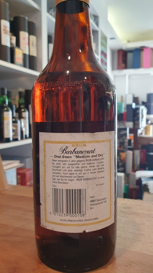 Barbancourt 3 Star Rum 70er / 80er 0,7l 40%vol. Rum extrem selten