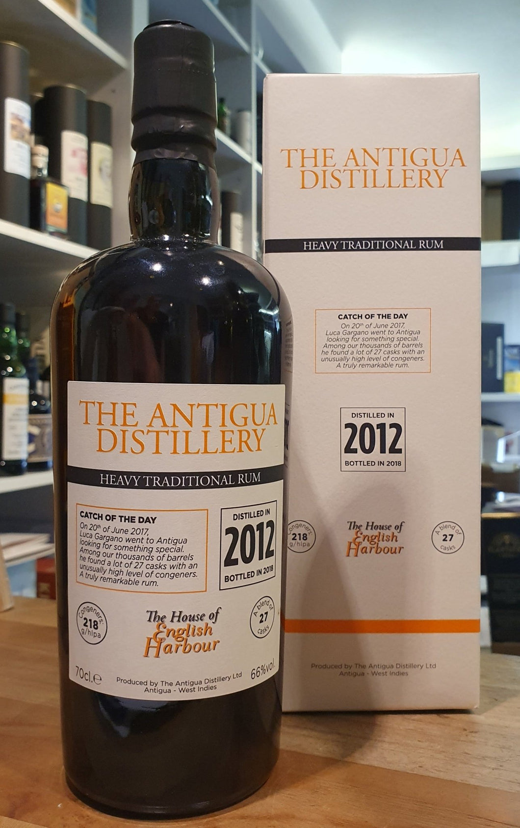 The Antigua Distillery 2012 Velier 0,7l 66%vol. Rum Velier