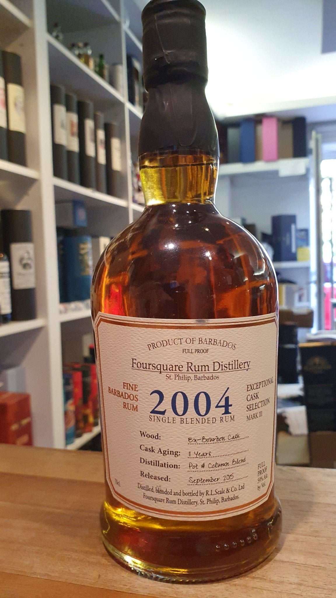 Foursquare 2004 Barbados v sudové síle 59 % obj. 0,7l Rum