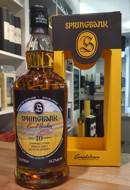Springbank Local Barley 10y 2025 NEU 0,7l 55,2 % vol. Whisky