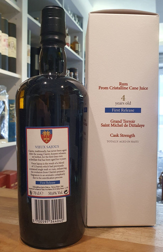 Vieux Sajous FIRST RELEASE 4y cask strength Haiti 0,7l 50,6%vol. Chelo Saint Michel Rum