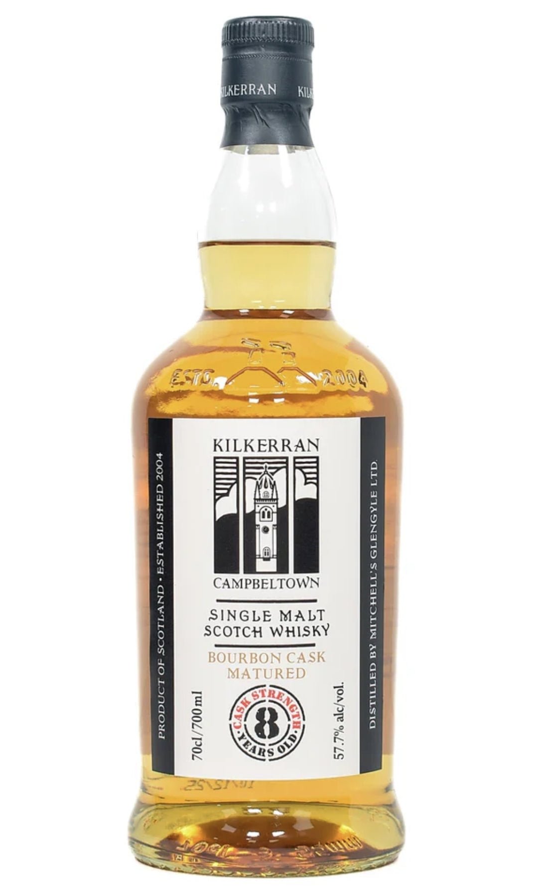 Kilkerran 8y 2026 CS Bourbon cask strength 0,7l 57,7%vol. Limited Edition