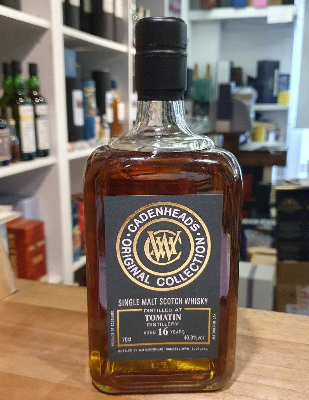 Tomatin 16y Cadenhead's 0,7l 46 %vol. 2025 Whisky