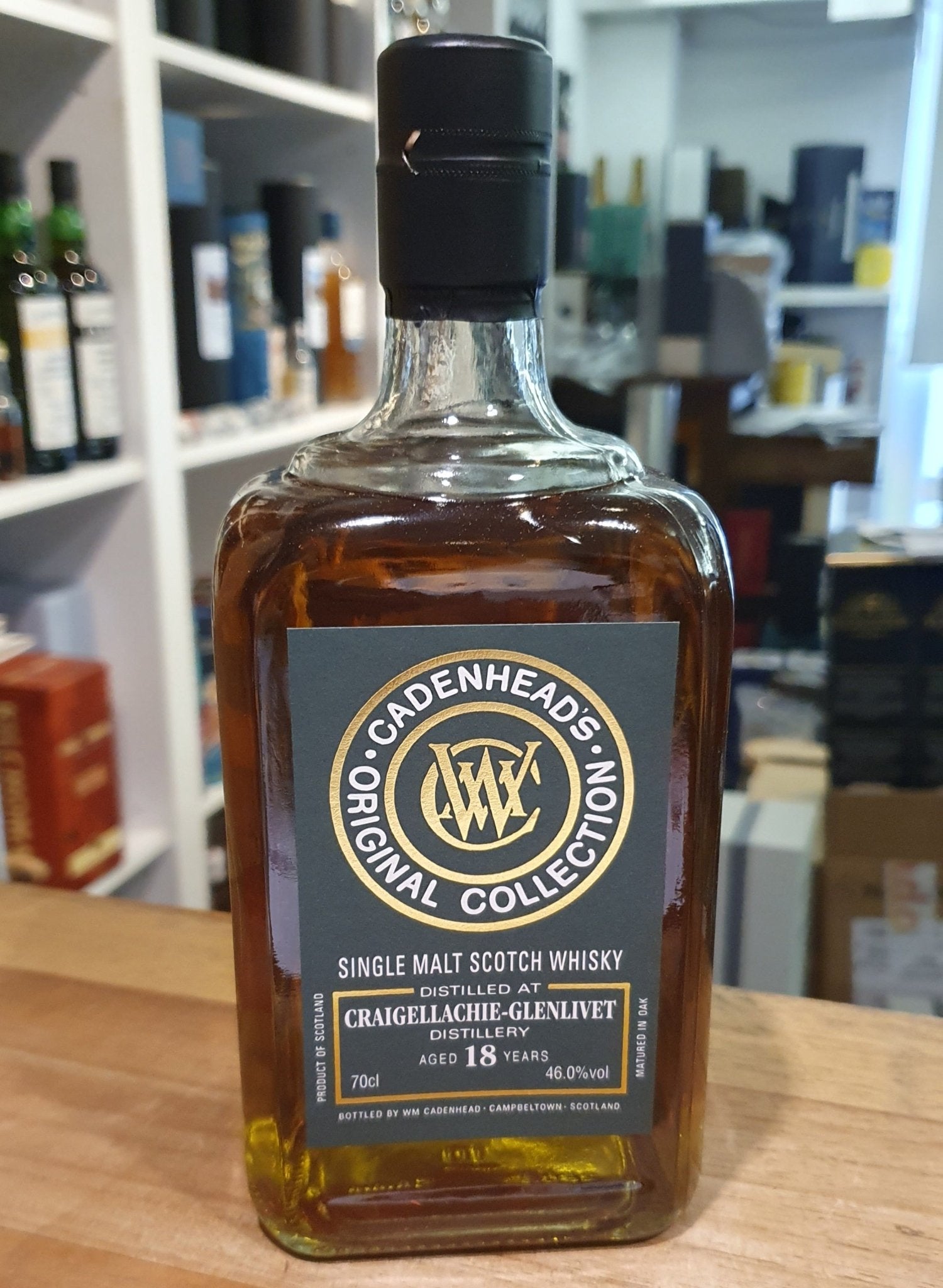 Craigellachie 18y Cadenhead's 0,7l 46 %vol. 2025 Whisky