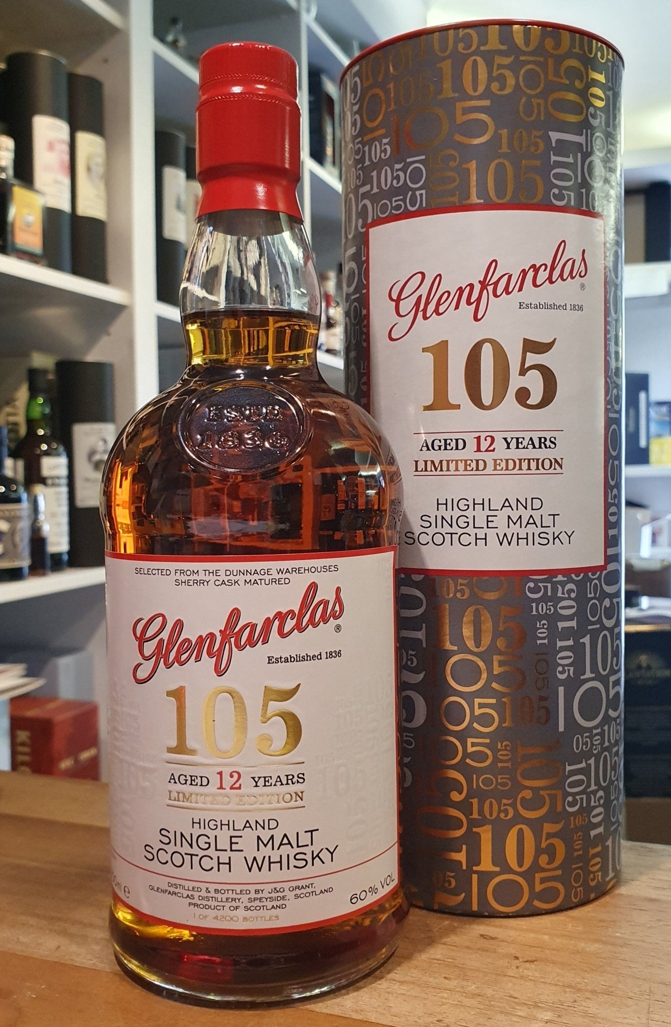 Glenfarclas 12y 105 The Hourglass Edition whisky 0,7l 60% vol. single malt