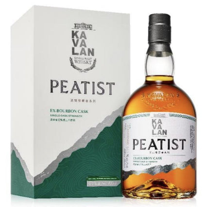 Kavalan Peatist Ex-Bourbon vol 0.7l Fl 56,3%vol. Taiwan Whisky