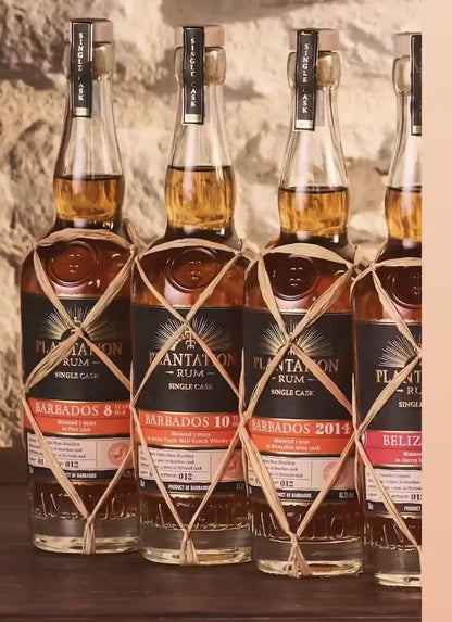 Plantation Barbados 8y 2023 Port Finish XO 0,7l 46,8 % vol. single cask Rum West Indies Rum Distillery Melasse