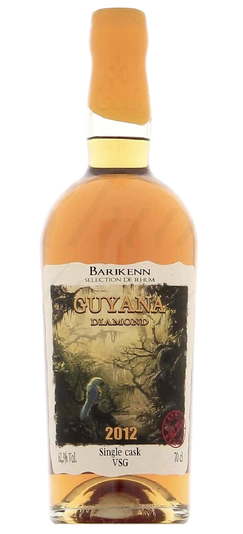Barikenn Guyana 2012 Diamond Ddl single cask VSG mit GP 0,7l 62,3 %vol. Rum