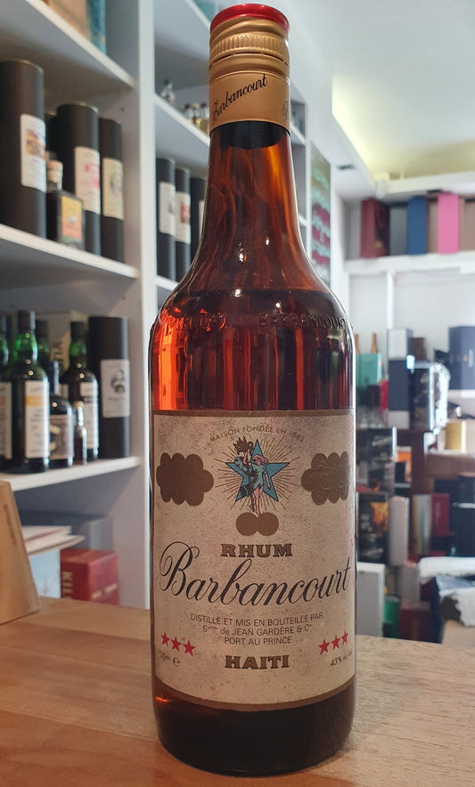 Barbancourt 3 Star Rum 70er / 80er 0,7l 40%vol. Rum extrem selten