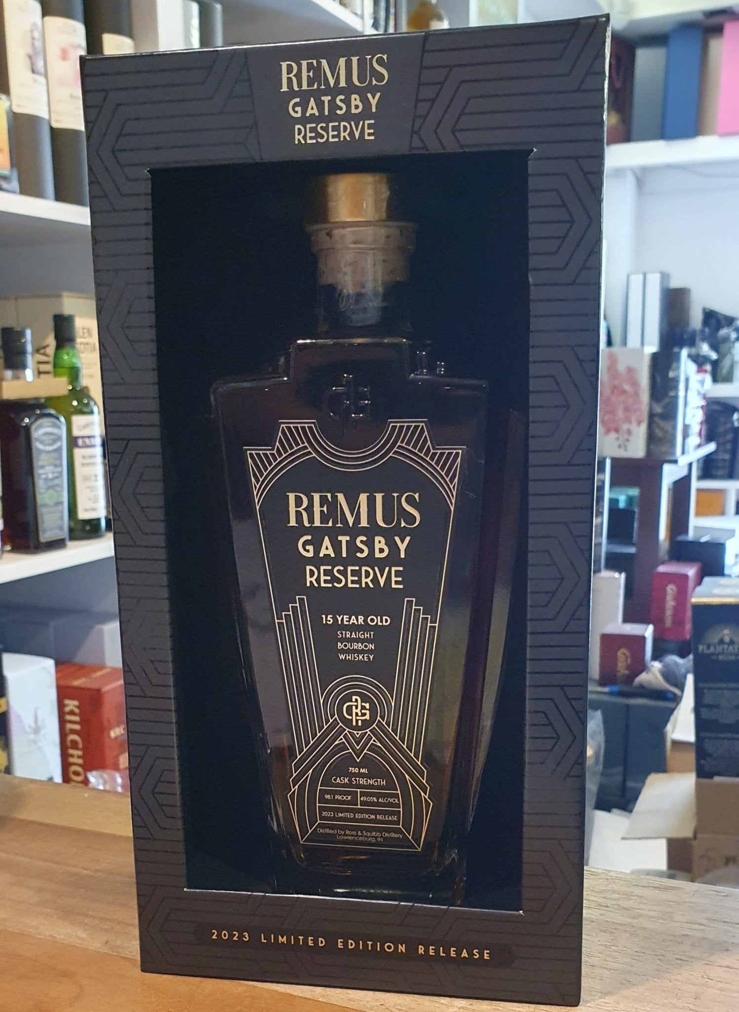 Georg Remus Gatsby 2023 Reserve Straight Bourbon Whiskey 0,7l 49,1% vol. 15Y limitiert