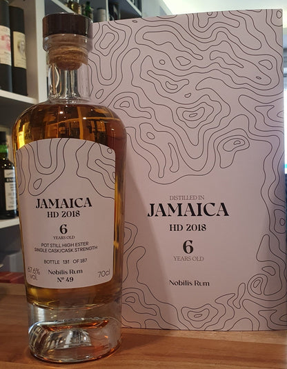 Nobilis Jamaica Hampden C<>H (HD ) 2018 6y 10y 0,7l 49 67.6% vol. single cask rum