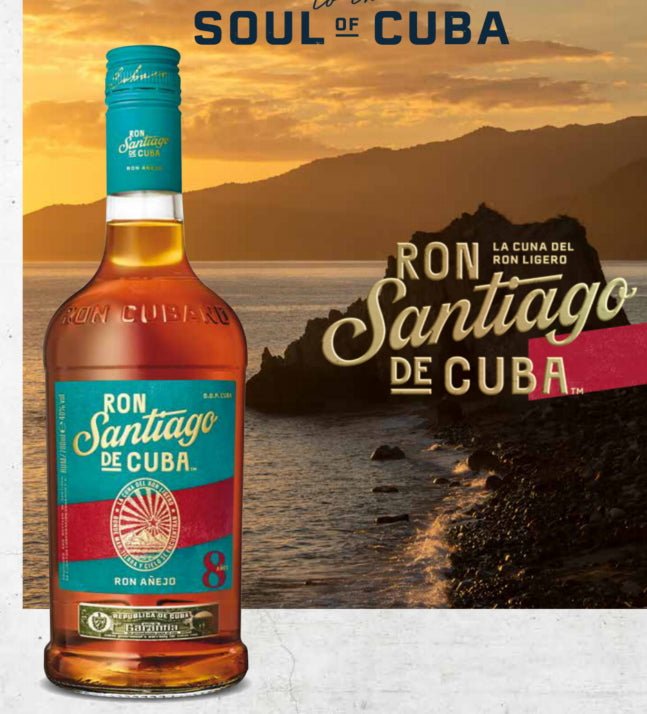 Ron Santiago de Cub 8y 0,7l 40% vol. Rum tradition 8anos