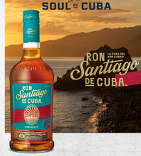 Chargez l&#39;image dans la visionneuse de la galerie,Ron Santiago de Cuba 8y 0,7l 40% vol. Rum tradition 8anos
