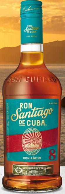 Ron Santiago de Cub 8y 0,7l 40% vol. Rum tradition 8anos