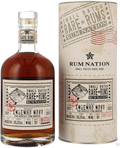 Rum Nation Engenho Novo 2017 2023 0,7l 65% vol. Single Cask Rum Portugal #151