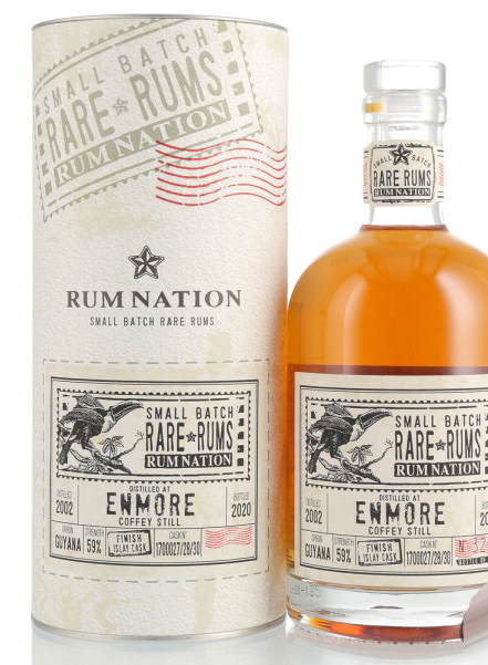 Rum Nation Enmore 2002 KFM Islay 2020 Guyana 0,7l 59% vol. Single Cask Rum - inn-out-shop