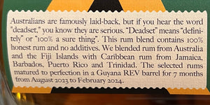 Rumclub Ed.43 Deadset blend Guyana REV cask 51,7% vol. 0,5l  Single cask Rum club