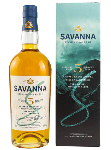 Savanna 5y Traditionnel Rhum 43% vol. 0,7l rum