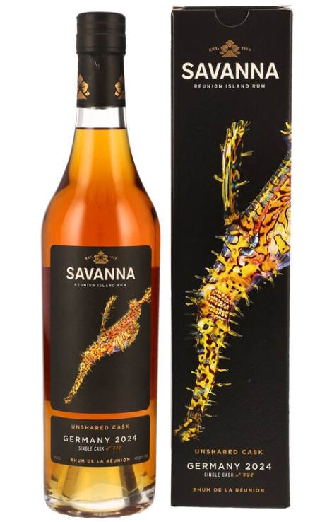 Savanna single cask 2013 2024 unshared Cognac cask Reunion Rhum 49,8 % vol. 0,5l rum #778