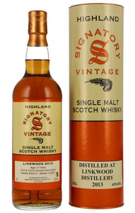 Linkwood 2013 2023 Signatory Copper Vintage 0,7l 43% vol. Whisky unchillfiltred collection 1st & 2nd Fill Oloroso Sherry Butts