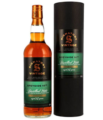 Secret Speyside ( M ) 2010 2025 Oloroso Signatory small batch Edition #16 0,7l 48,2% vol. Whisky Macallan