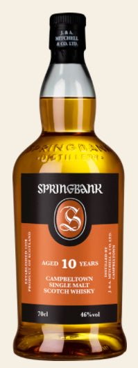 Springbank 10y 0,7l 46% vol. Schottland Campbeltown Bourbon & Sherry Casks