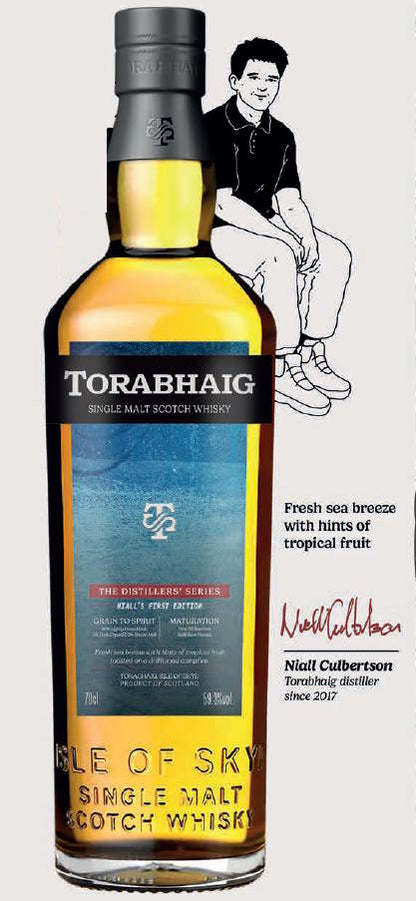 Torabhaig Niall The distillers series 0,7l 59,3 % vol. mit GP Whisky sky single malt