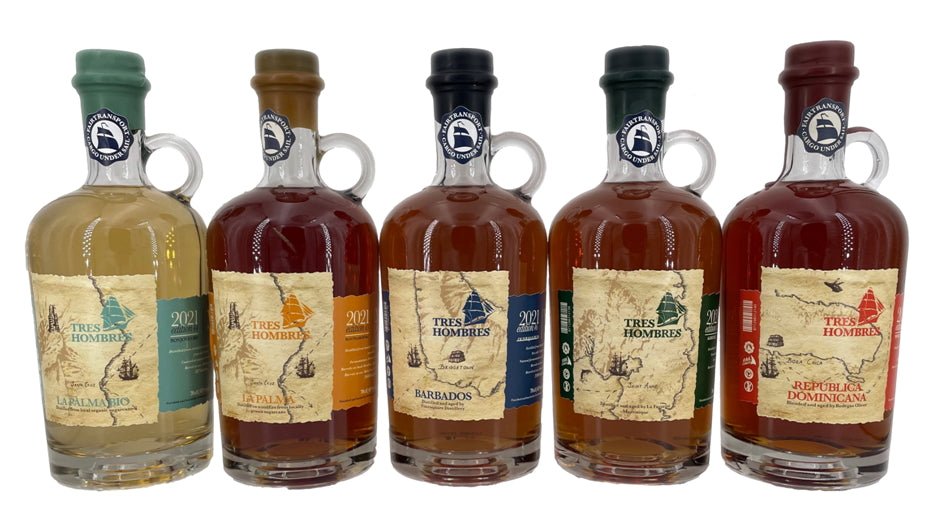 Tres Hombres Edition 48 Rum Dominican Rep.18y Solera 0,7l 43%vol. limitiert auf 4184 Flaschen.  1500 Flaschen..