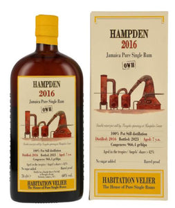 Velier Hampden 2016 2023 OWH Jamaica 60 %vol. 0,7L Rum