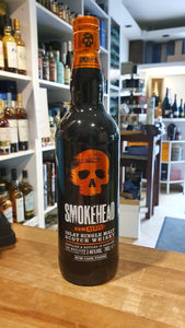 Smokehead  Whisky Islay single malt Rebel Edition Rum fass gelagert 0,7l  48% mit Dose