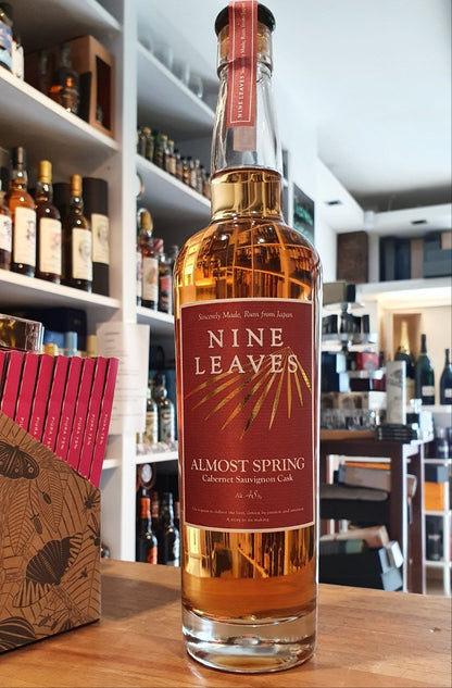 alt
Rum Nine Leaves Almost Spring 2020 Japan 48%vol 0,7l Otsu Shiga Cabernet - Sauvignon - Wine Cask Finish