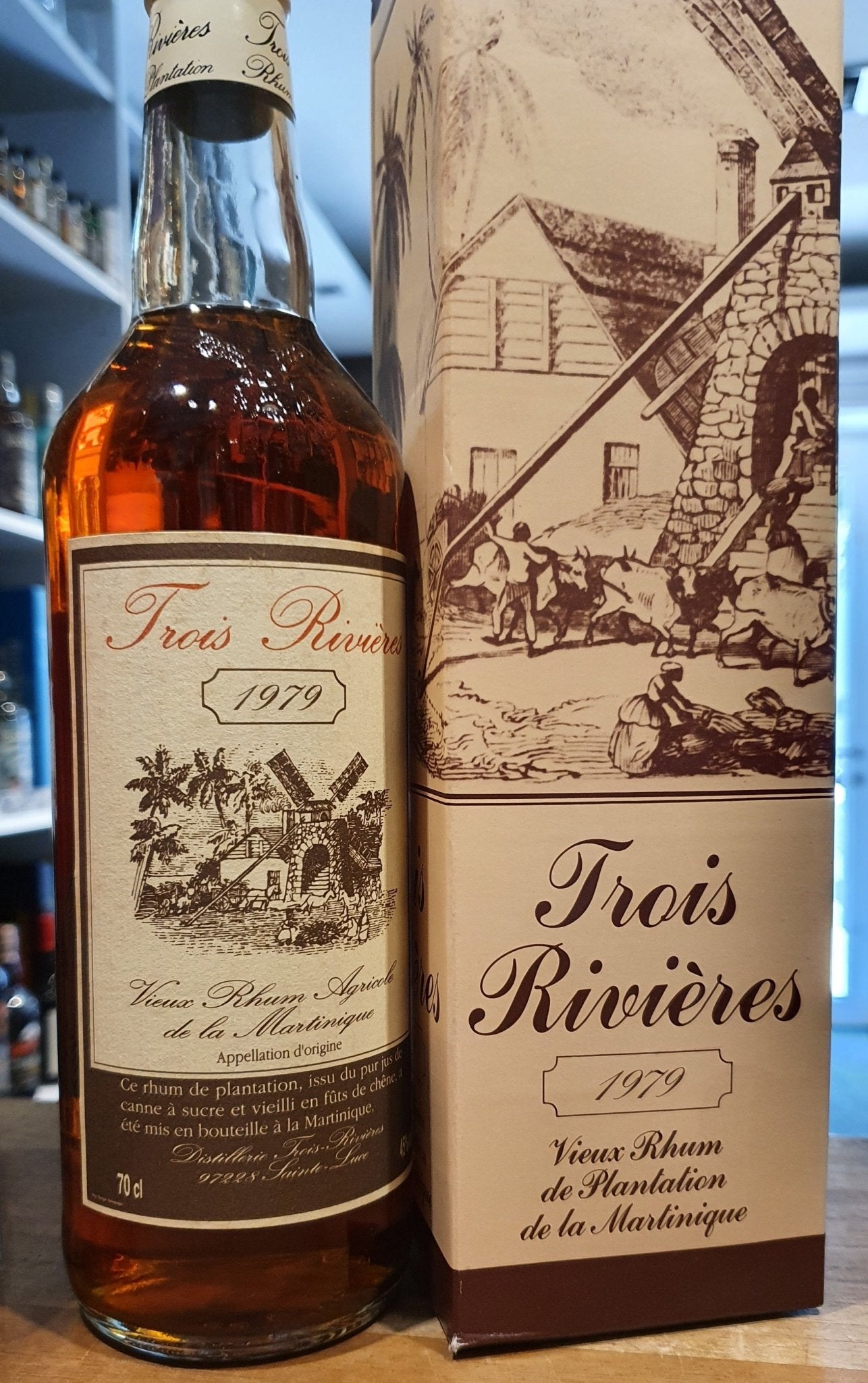 Trois Rivieres 1979 rum 0,7l 45% vol. single cask