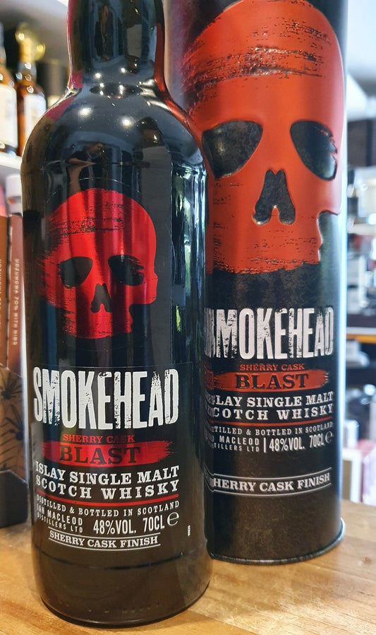 alt
Smokehead sherry Blast 2 2021 Edition 0,7l 48% vol. whisky Islay malt