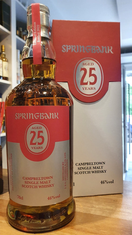 X Springbank 25y 0,7l 46% vol. Campbeltown whisky Limited Edition