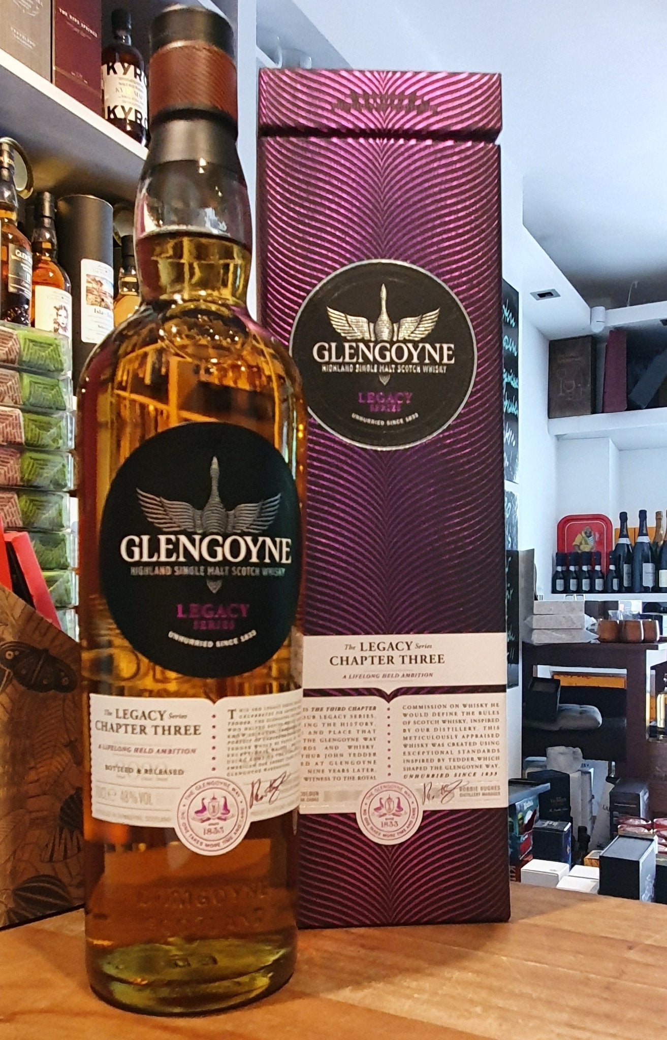 X Glengoyne Legacy Chapter three 0,7l 48% vol.
