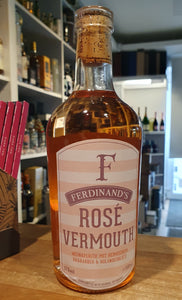 Ferdinands Vermouth Rose mit Rhabarber und Holunderbl. 17% vol. 0,5l Flasche