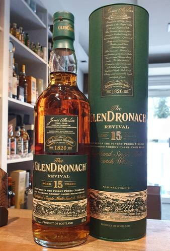 Glendronach 15 Revival 46 % vol. 0,7l Single Malt Scotch Speyside Whisky


