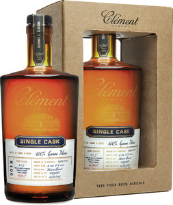 Clement 100% Canne bleue Tres Vieux Agricole 41,6% vol. 0,5l Rum Martinique Rhum Single cask limitiert auf x Flaschen