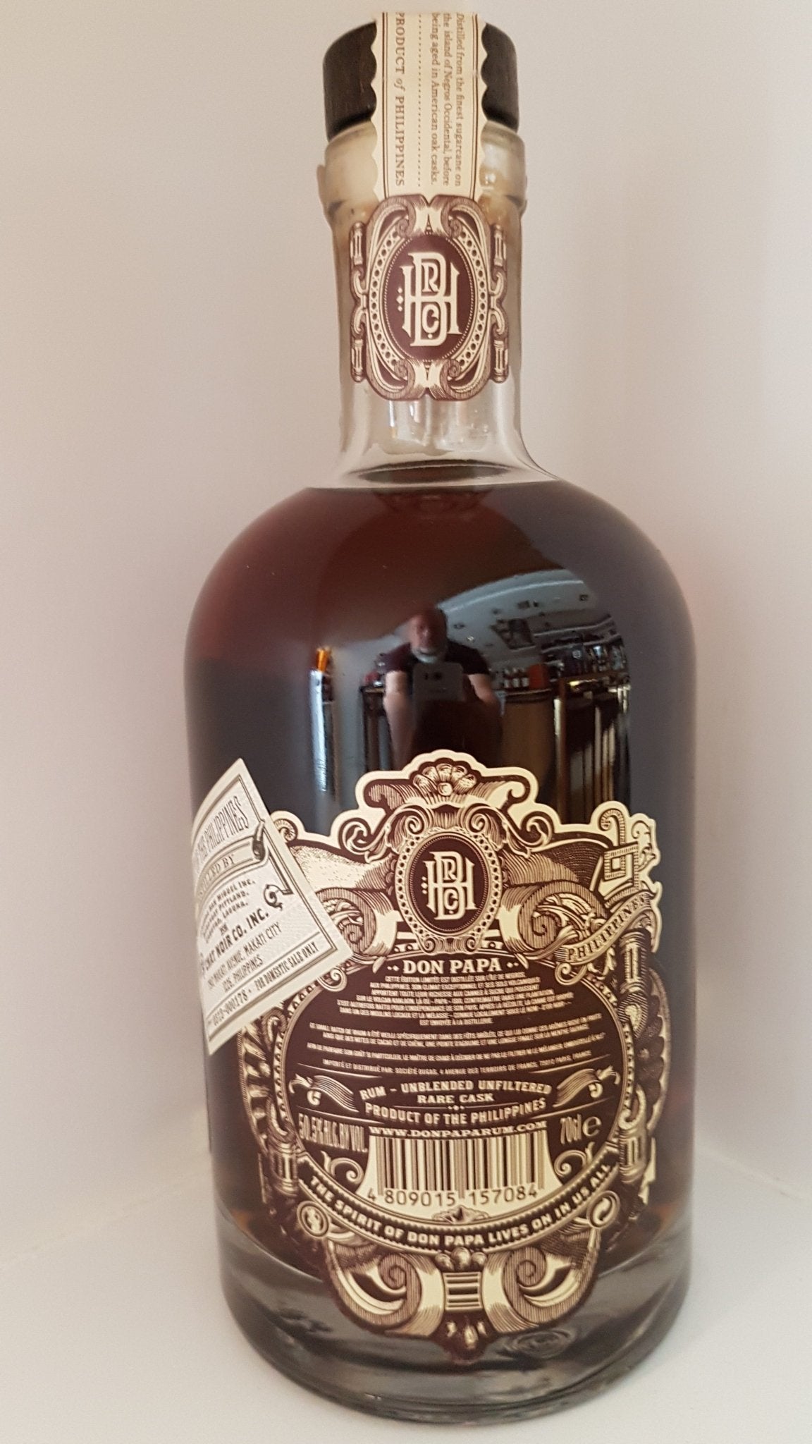 X Don Papa Rum rare cask limitierte Edition 0,7l mit starken 50.5% vol.