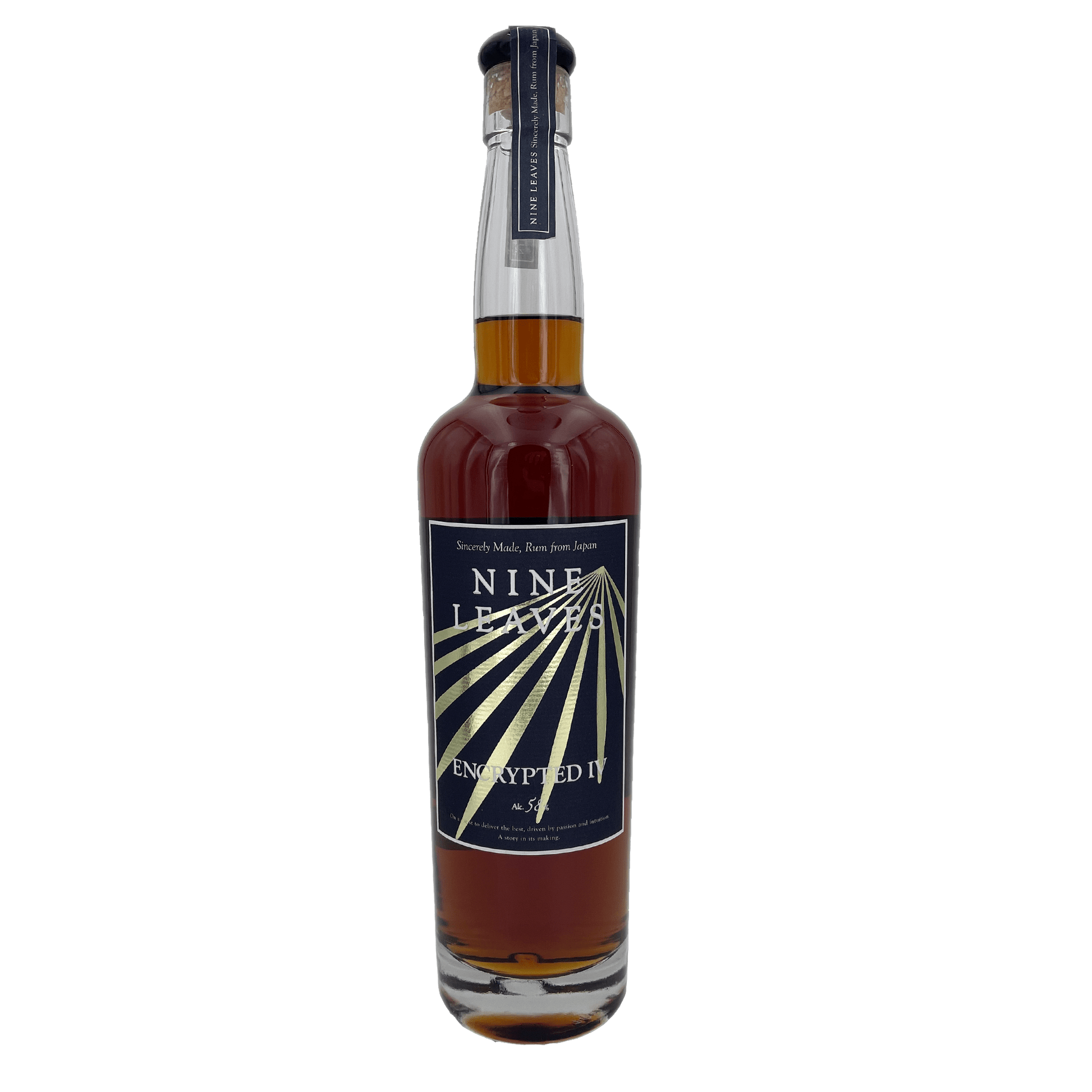 X Rum Nine Leaves Encrypted IV Japan 58%vol 0,7l Otsu Shiga