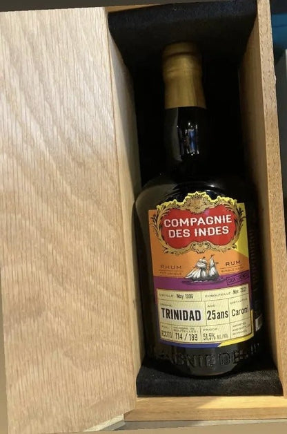 X Compagnie de indes Trinidad Caroni 25y xx Dist. 0,7l 51,5% vol. Single Cask RUM CDI