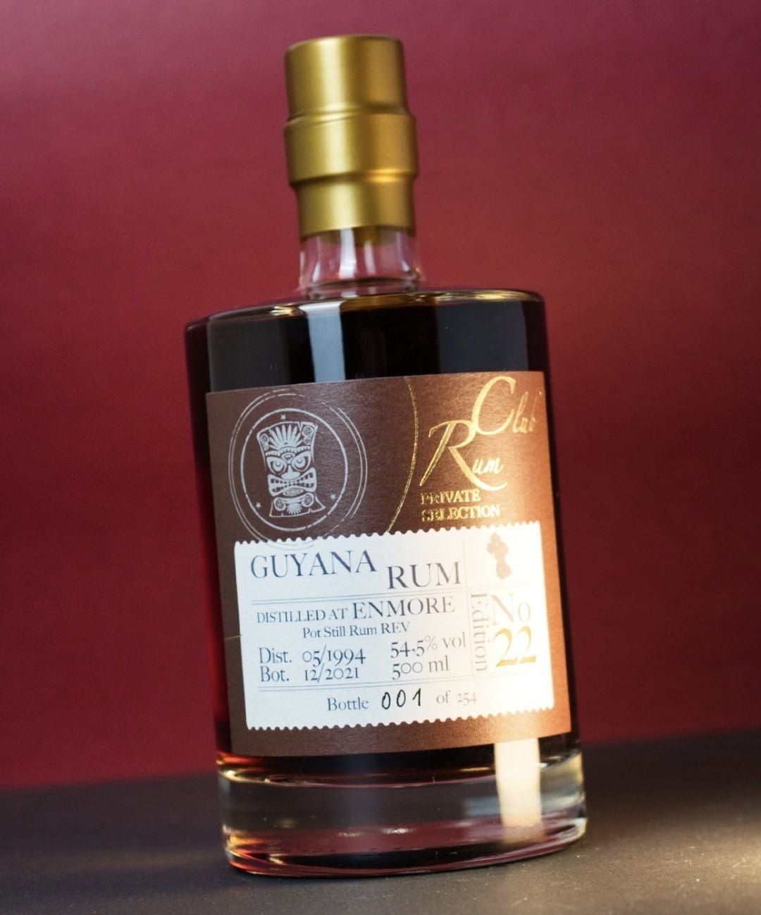 Rumclub ed.22 Enmore 27y 1994 Guyana mark rev 0,5l 54.5% vol. rum